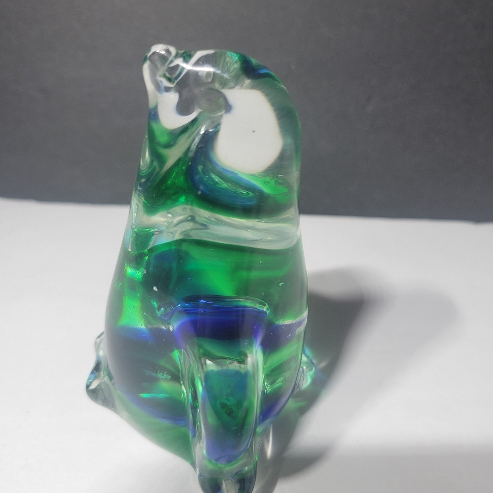 Blue Glass Penguin - Picture 3 of 11